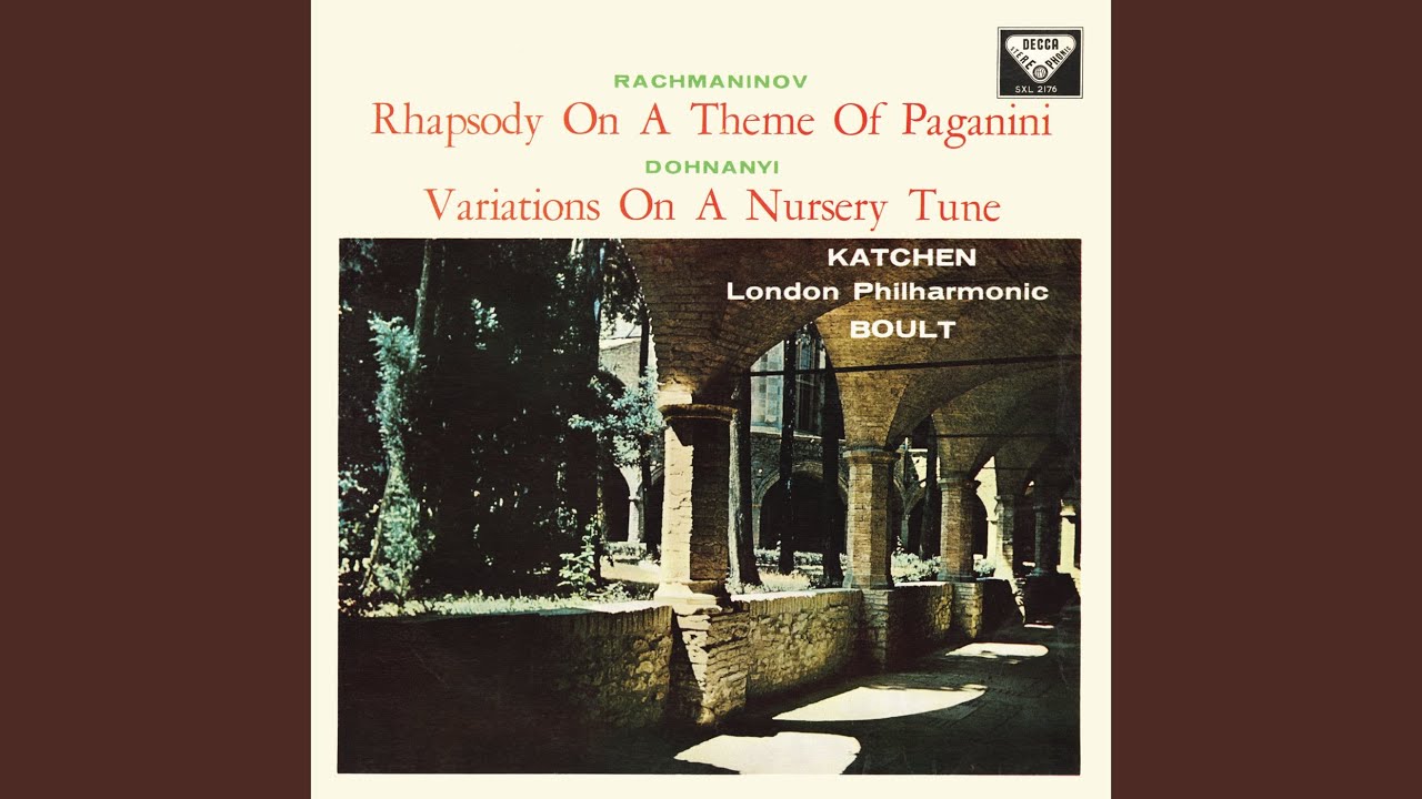 Ver Dohnányi: Variations on a Nursery Song, Op. 25 - Tema (Allegro) (1959 Recording) no YouTube Ver Dohnányi: Variations on a Nursery Song, Op. 25 - Tema (Allegro) (1959 Recording) no YouTube