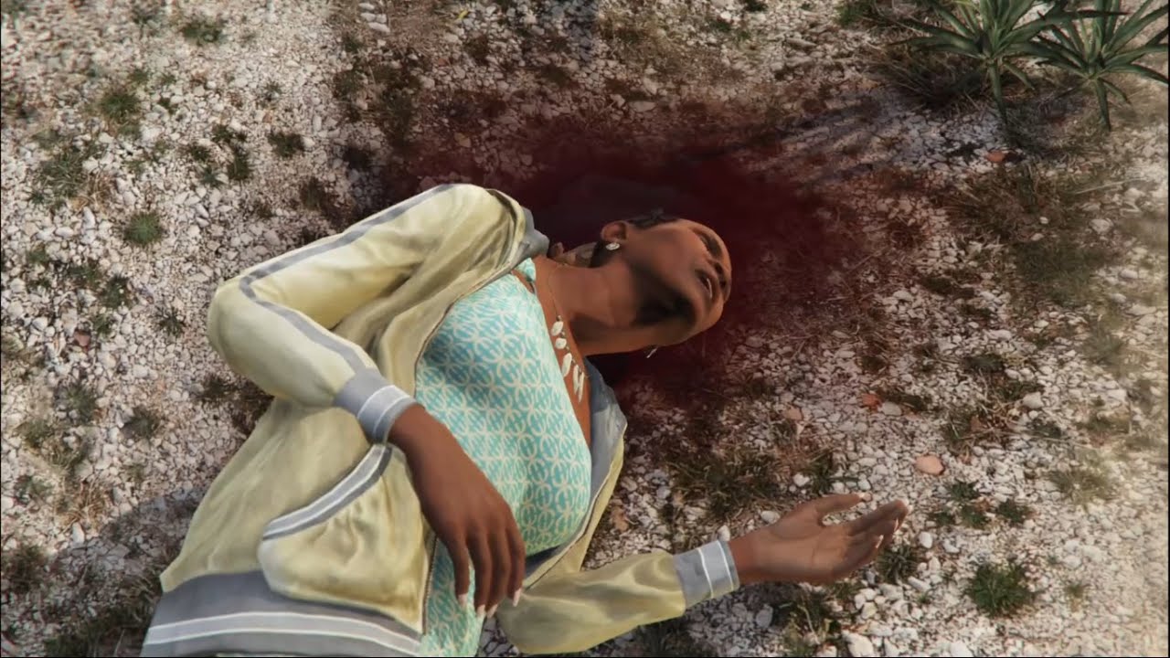 GTA 5 franklin kills his aunt denise