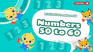 Download Lagu Counting Numbers 50 to 60 for Kids MP3