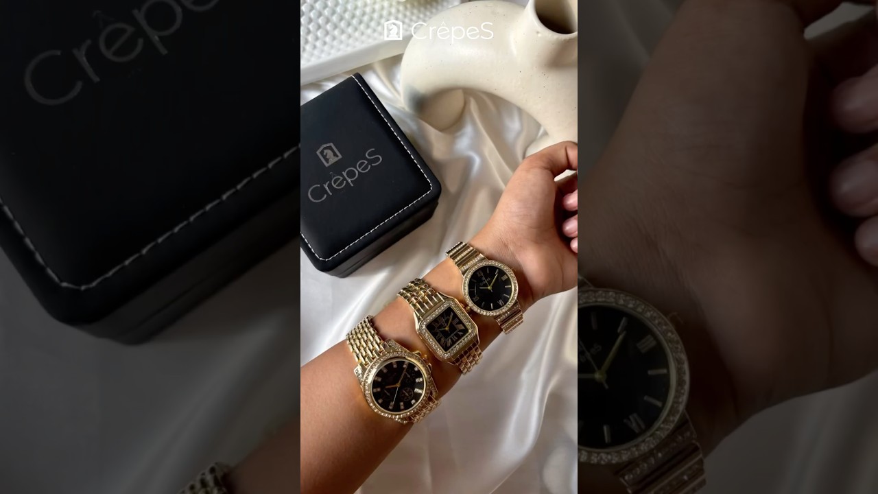 CrêpeS Classic Watch | Stylish & Luxury Ladies Watches | Best Value for Money | PremiumQuality