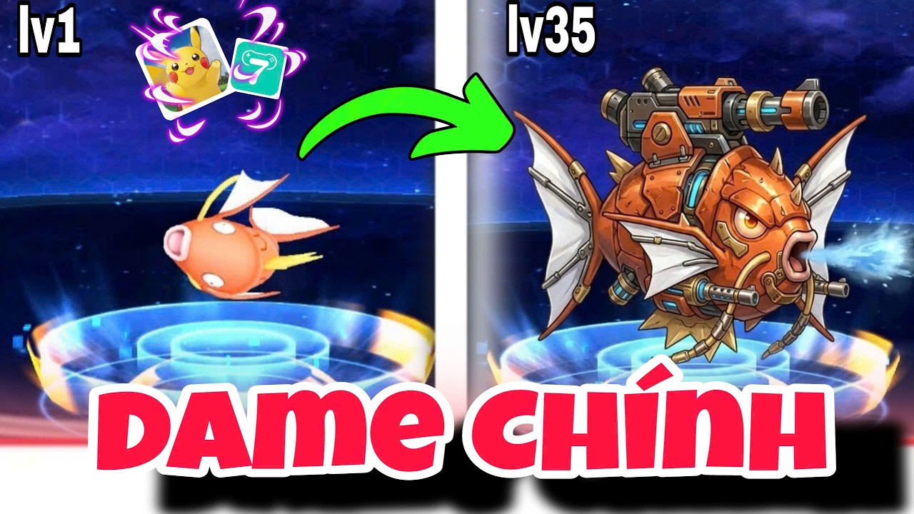 Tôi NÂNG MagiKarp Làm Dame Chính | Tập 1 (TPNCPD) | Huyền Thoại Pokeland by X7