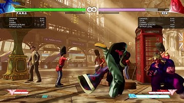 SFV S2: FANG V-Trigger block string concept (Part 1)