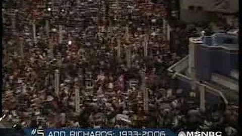 Ann Richards-Bush Born with Silver Foot in his Mouth