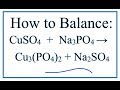 Balancing Chemical Equations Techniques