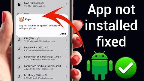 How to Fix "App Not Installed as App Isn