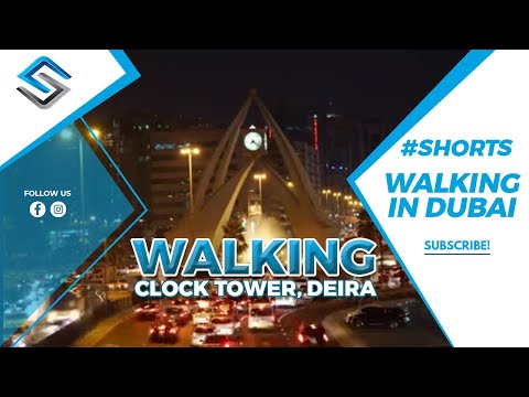 #shorts walking at Clock Tower Deira, Dubai