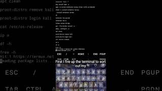 How to install Kali Linux in Termux #termux #cybersecurity