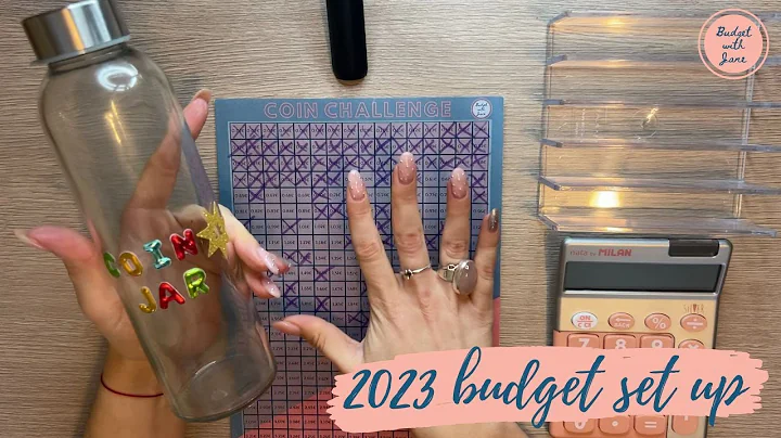2023 budget set up PART 1 | #sinkingfunds | #cashe...