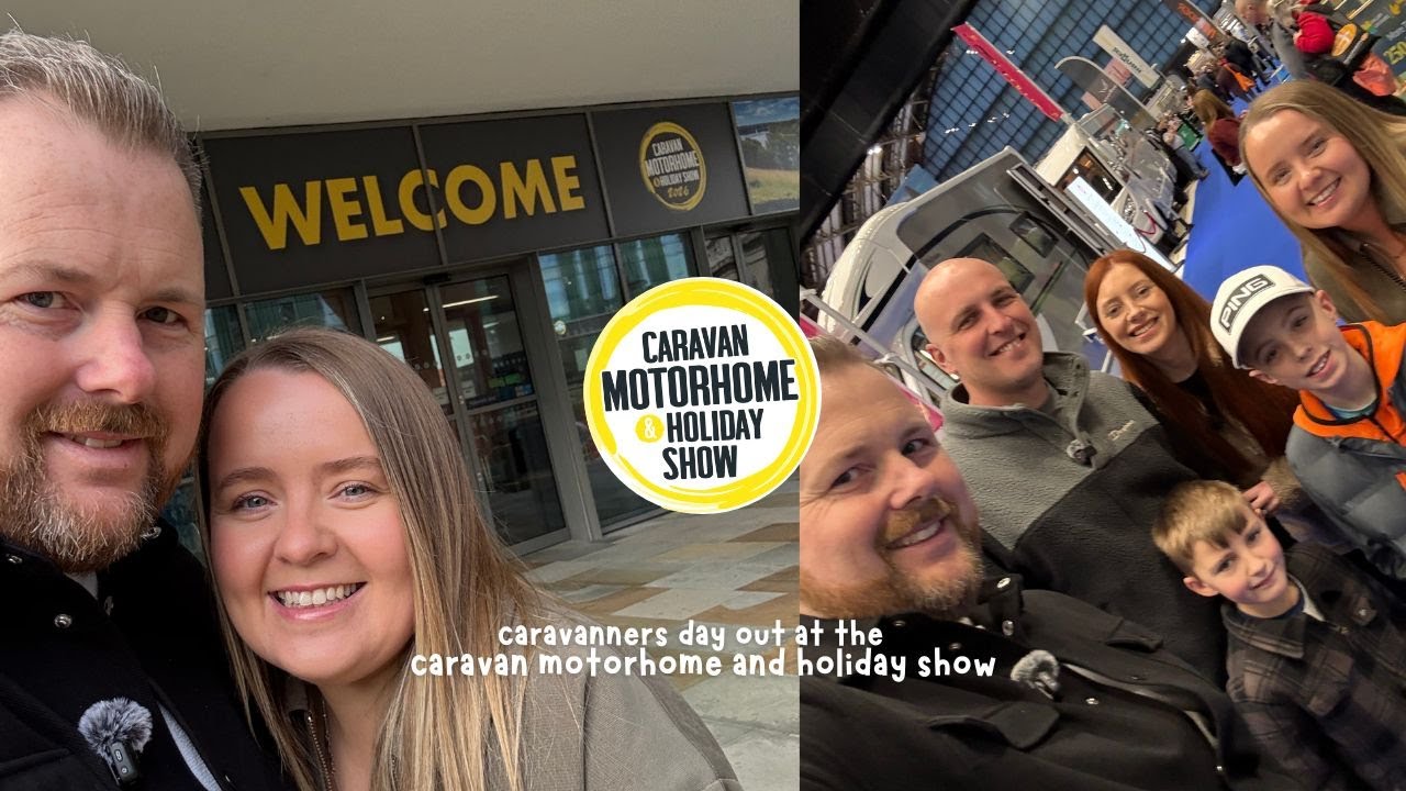 Visit the Caravan, Motorhome & Holiday show with us | Manchester | Caravanners day out!
