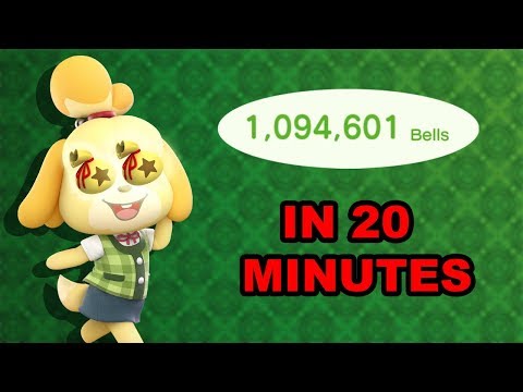 Animal Crossing New Horizons - How To Get 1 Million Bells Fast | Bells Cheat
