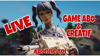 🔴[LIVE FORTNITE FR] [PS5] [FACECAM] | GAME ABO & CRÉATIF | BOUTIQUE À 2H!!🎁