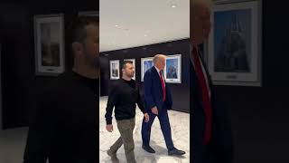 President zelensky and trump met to discuss to end the war.