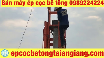 Máy ép cọc neo thuỷ lực giá rẻ