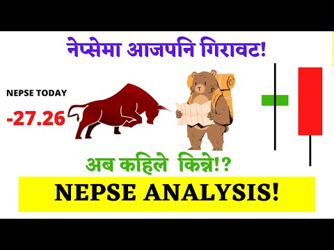 NEPSE TECHNICAL ANALYSIS / NEPSE TODAY/ NEPSE UPDATE/ TECHNICALANALYSIS/MARKETANALYSIS/STOCKANALYSIS