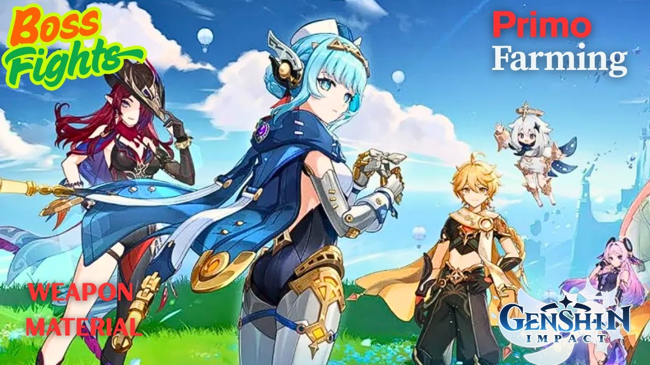 Hunting For Artifacts | Weapon Materials + Primogem Farming | Genshin Impact Gameplay Live