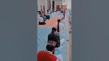 جامعہ فیض رضا ٹرسٹ جمیعت علماء پاکستان میں درس نظامی کے امتحانات سے پہلے نو ماہی پرچہ جات کے مناظر 