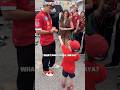Young fan finally meets Charles Leclerc & gifted him a bracelet with special message #charlesleclerc