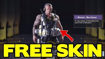 HOW TO REDEEM THE MINOTAUR - MAZE KEEPER FOR FREE IN COD MOBILE