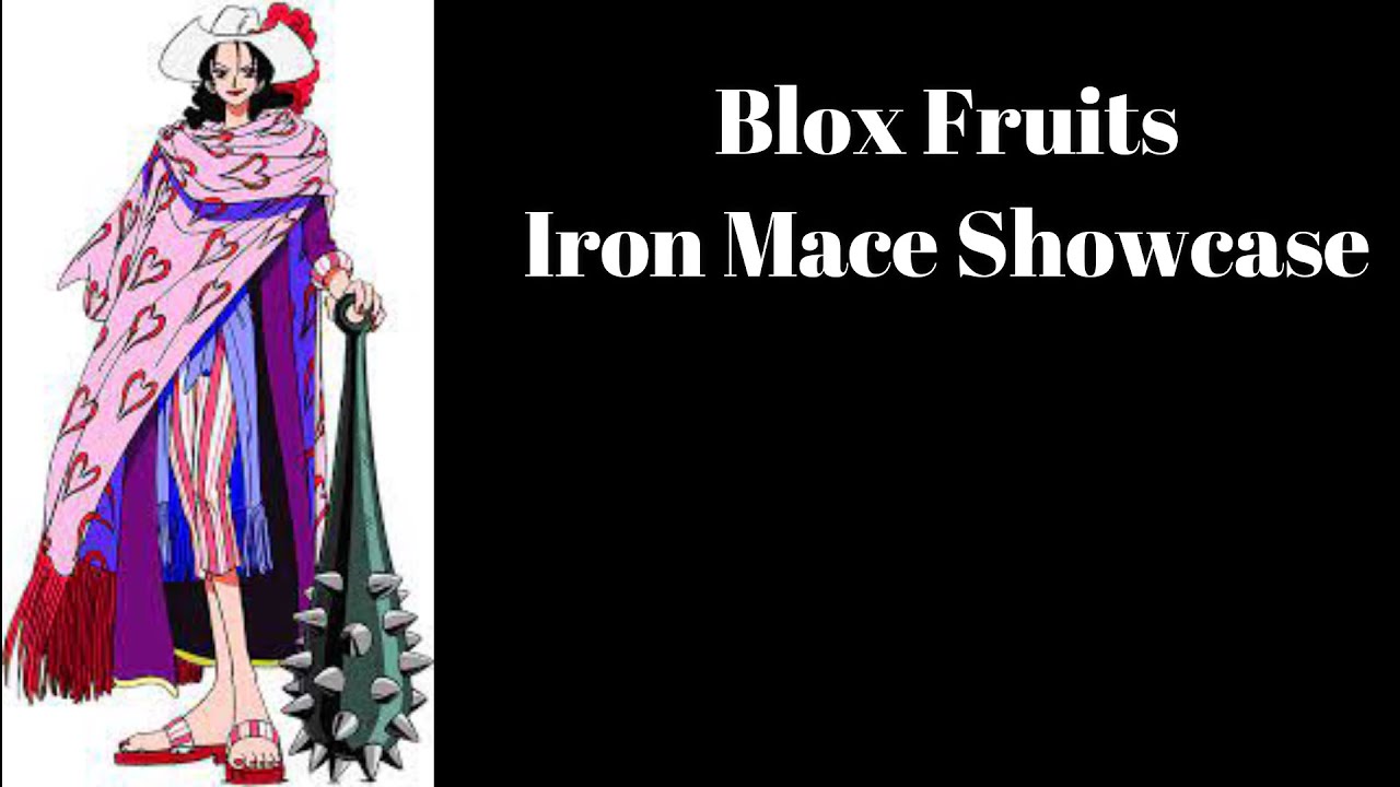 Blox Fruits Iron Mace Showcase YouTube