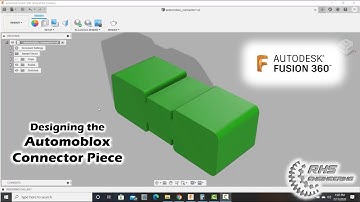 Designing the Automoblox Connector Piece with Fusion 360