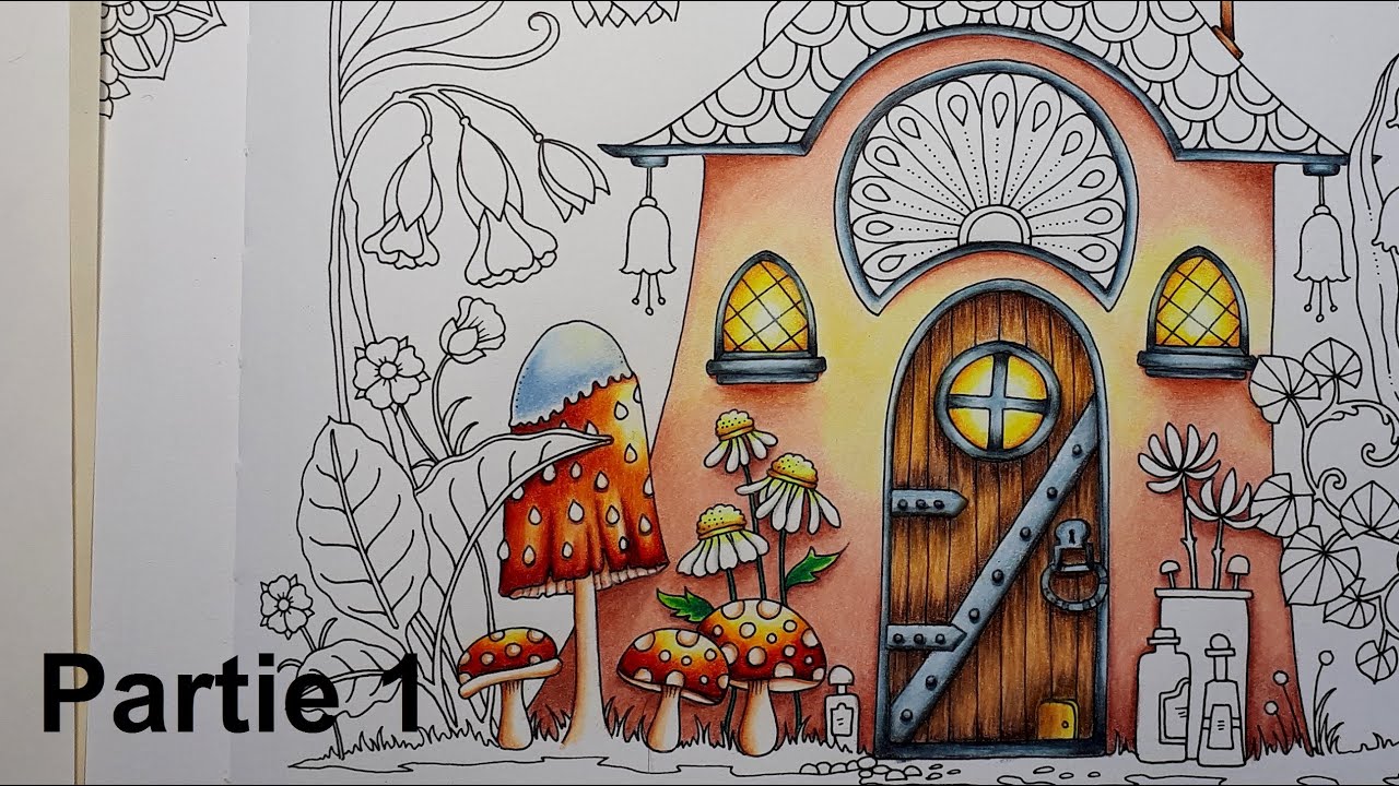 La Maison des Fées partie 1 - Monde des Fleurs - WORLD OF FLOWERS - Johanna BASFORD