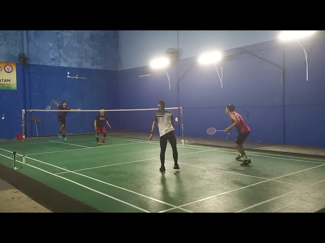 [18 Mei 2023] ICHSAN/WILDAN vs DHANI/MUCHLIS 🔥 Badminton Fun Match class=