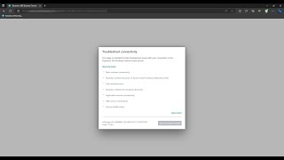 Troubleshoot Connectivity for Business Central