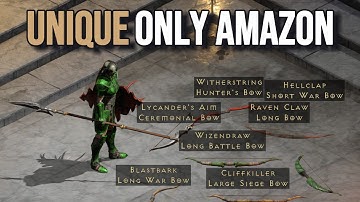 Endless Bow Drops... Useless for My Build | D2R HC 1 to Hell