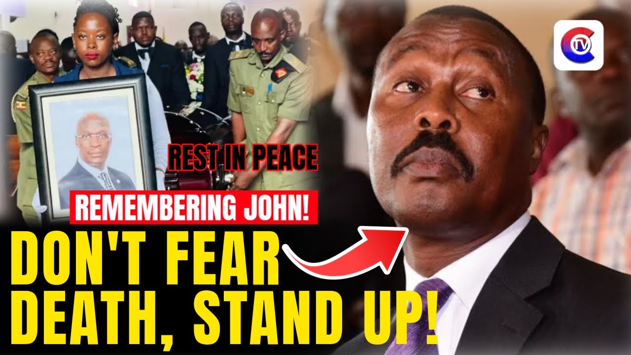 Don't Fear Death: Gen. Mugisha Muntu's Bold Message to Ugandans At Late John Kazoora's Burial