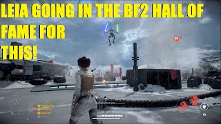 Some absolutely LEGENDARY Leia gameplay!