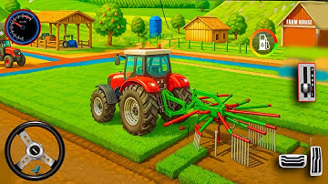 Real Tractor Farming Simulator👷🏻2025 |Android Gameplay