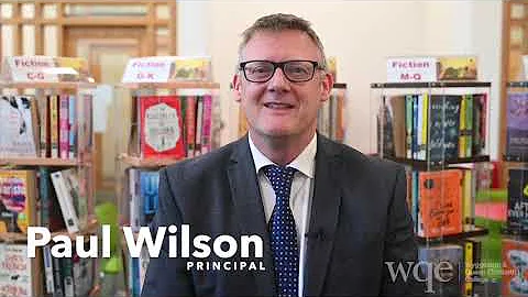 Welcome from the Principal - WQE Open Day 2024