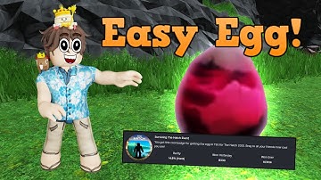 🥚 How to get EGG in THE SURVIVAL GAME for THE HATCH EVENT Roblox!