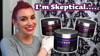 Pink and Purple shifting hair color I am skeptical (Reviewing XMondos Shift Color)