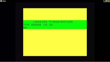 Pyradventure PROBLEM 1987Wheals, Tim DRAGON DATA LTD DRAGON 32 64 COMPUTER