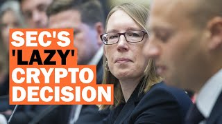 Renegade SEC commissioner wants to save crypto