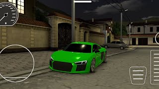 🚨 Caucasus Parking First gameplay🛣️ ULTRA GRAPHICS 🚦 Assetto corsa for mobile?🚙 Audi R8 screenshot 4