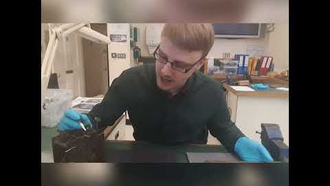 Student conservation project: Dale Sardeson, 18th century longcase clock - part 2