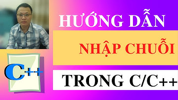 Hướng dẫn nhập chuỗi string trong c++