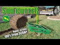 SOD Cutter Made from Scrap Metal    for   ATV Tractor Etc