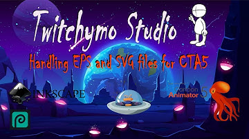 Cartoon Animator 5 Tutorial | Handling EPS and SVG for CTA5 | CTA5