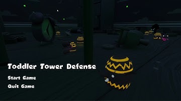 Toddler Tower Defense - A Unity Game Created Using Custom Assets