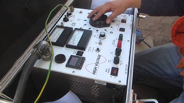 tan delta measurement MV cables