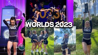 CHEER VLOG: Worlds 2023 With CheerForce WolfPack Platinum!