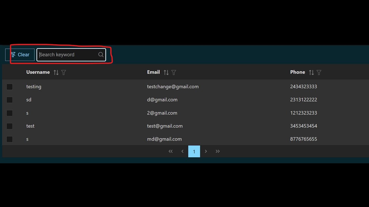 Global Search In Angular using Prime NG table | Global Search Made Easy ...