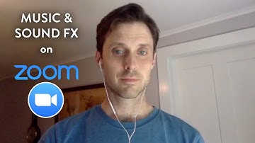 Playing Music & Sound FX in ZOOM - vlog #2
