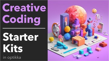 Creative Coding starter kits using p5js in optikka