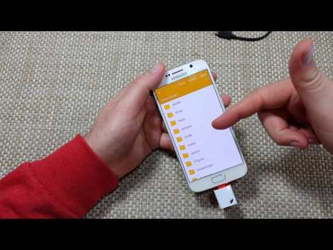 Samsung Galaxy S6 How to copy, move, transfer files, photos, folders to a Sd Card with a Leef Reader