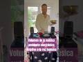 Volumen comparado con voz | Ambiente Electrónica Barcelona #musicforartists #musicaparamanifestar