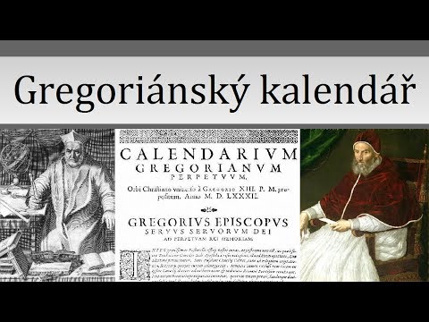 Video: Rozdíl Mezi Juliánským A Gregoriánským Kalendářem